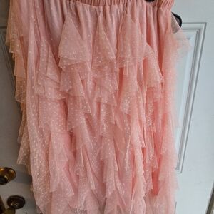 Live 4 Truth Pink Layered A-Line Skirt